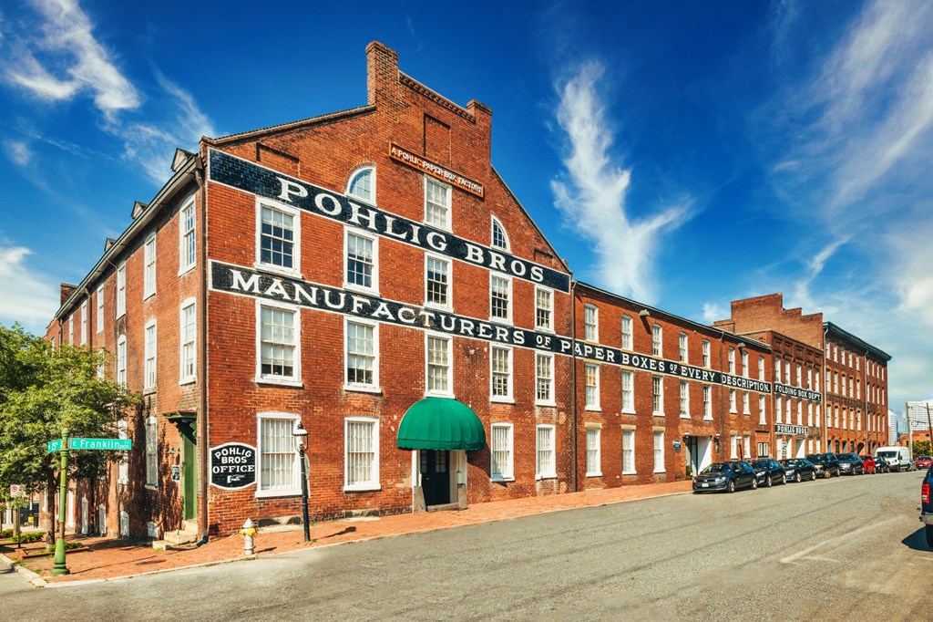 Elegant Exterior View at Pohlig Box Factory, Virginia, 23223