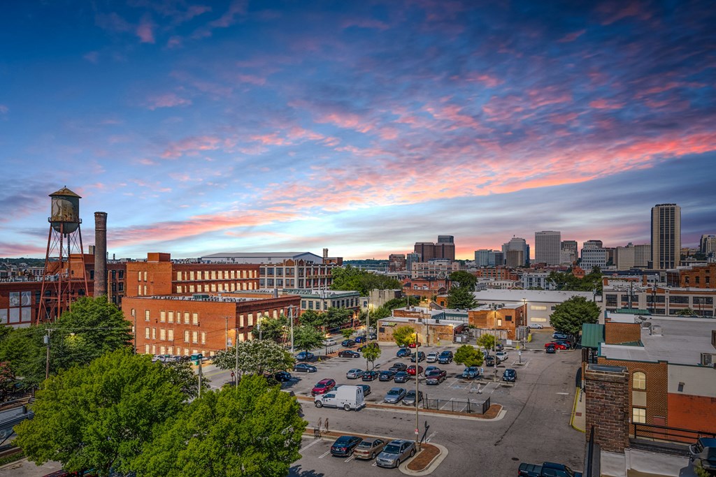 Aerial Exterior View at Pohlig Box Factory, Richmond