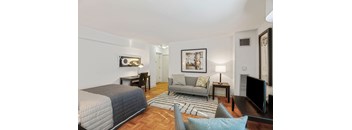 Modern Living Room at Carillon House, Washington, 20007