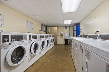 Modern Laundry Room at Park Terrace, Washington, DC