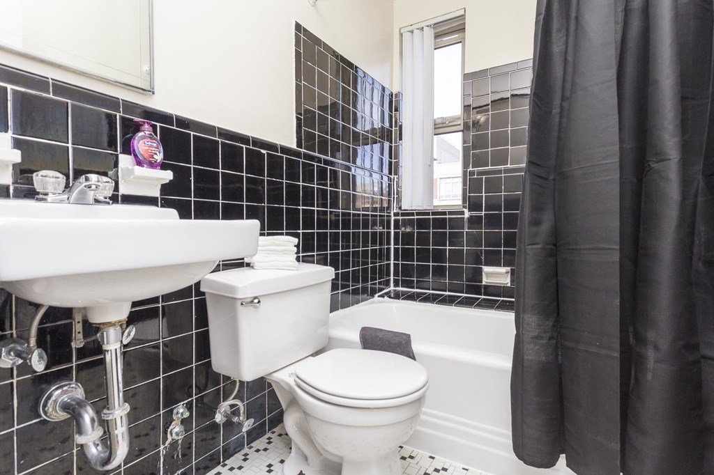 Tile Bathrooms at Empire, Washington, 20006