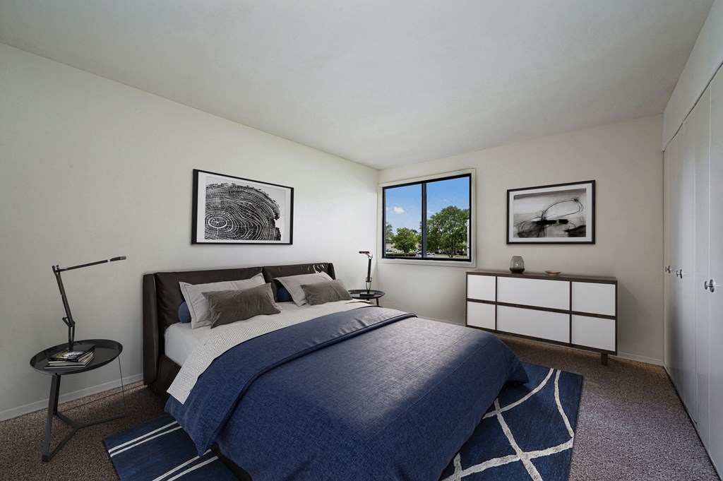 bedroom at Seven Springs Apartments, College Park, MD