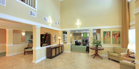 Reception Lobby at Hammarlee House Apartments, Glen Burnie
