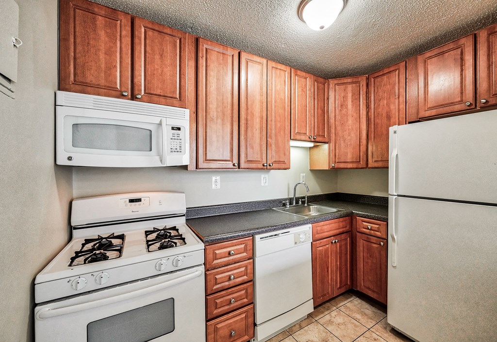 Fully Equipped Kitchen at The Brittany, Washington, DC, 20015