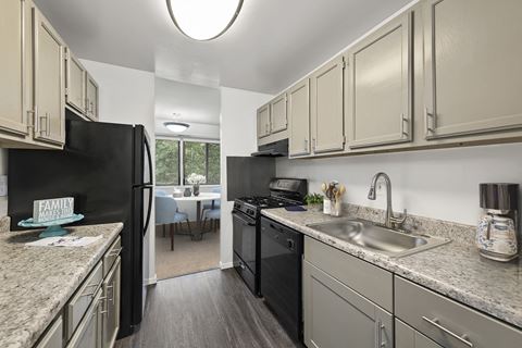kitchen at Seven Springs Apartments, College Park, Maryland