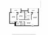 Hi-Rise 2 Bed, 1 Bath