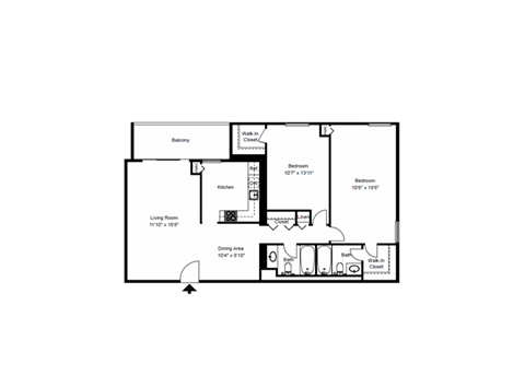 at Seven Springs Apartments, College Park, 20740