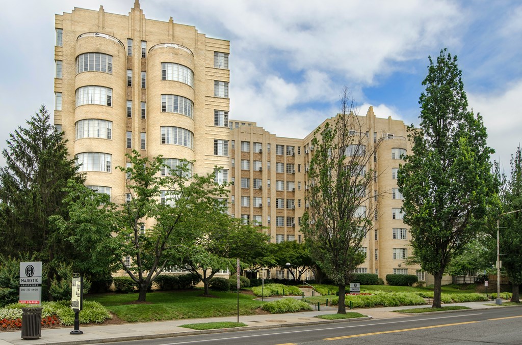 Elegant Exterior View at Majestic, Washington, DC
