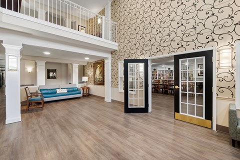 Exclusive clubhouse at River Point Apartments, Essex, Maryland