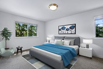 large bedroom large bedroom at Overlook Apartments, Hyattsville, 20782 - Photo Gallery