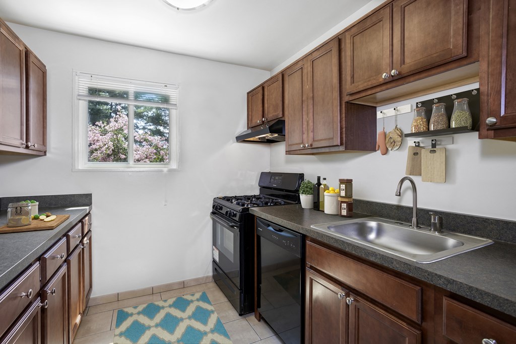 kitchen at Overlook Apartments, Hyattsville