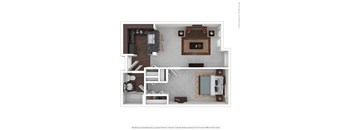 1 bed 1 bath A at Rainier Manor Apartments, Mount Rainier, MD