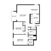 2 bedroom floorplan