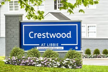 sign at Crestwood at Libbie apartments in Richmond, VA - Photo Gallery 8