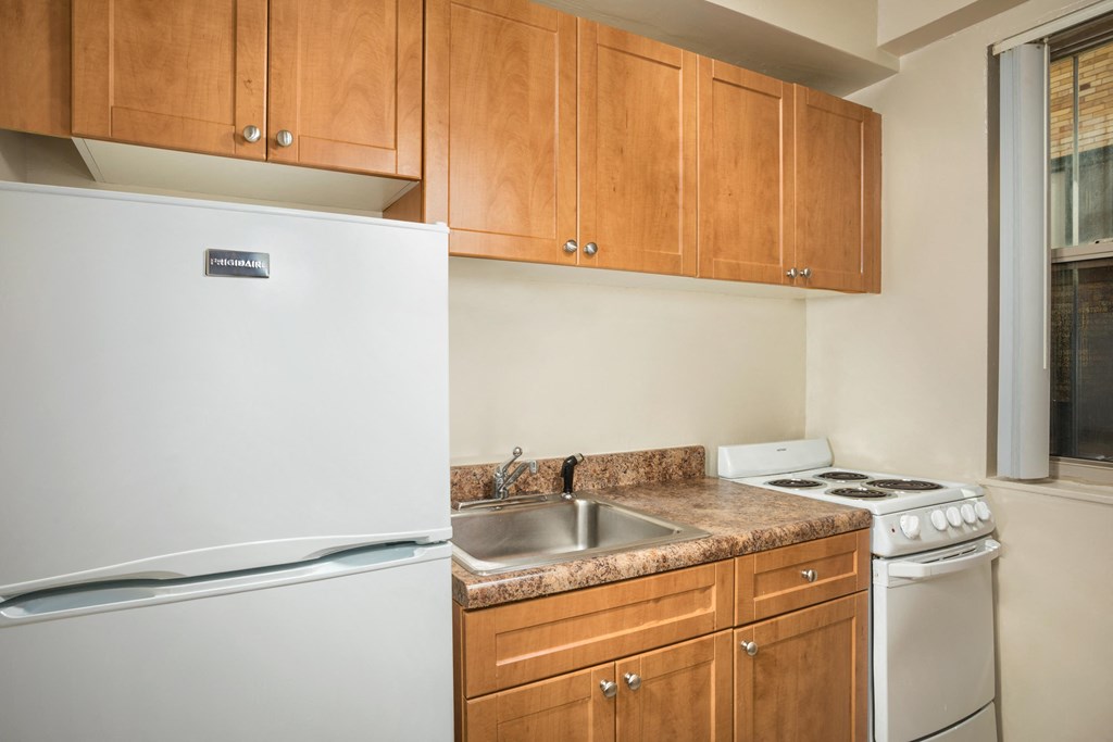 Fully Equipped Kitchen at Empire, Washington, 20006