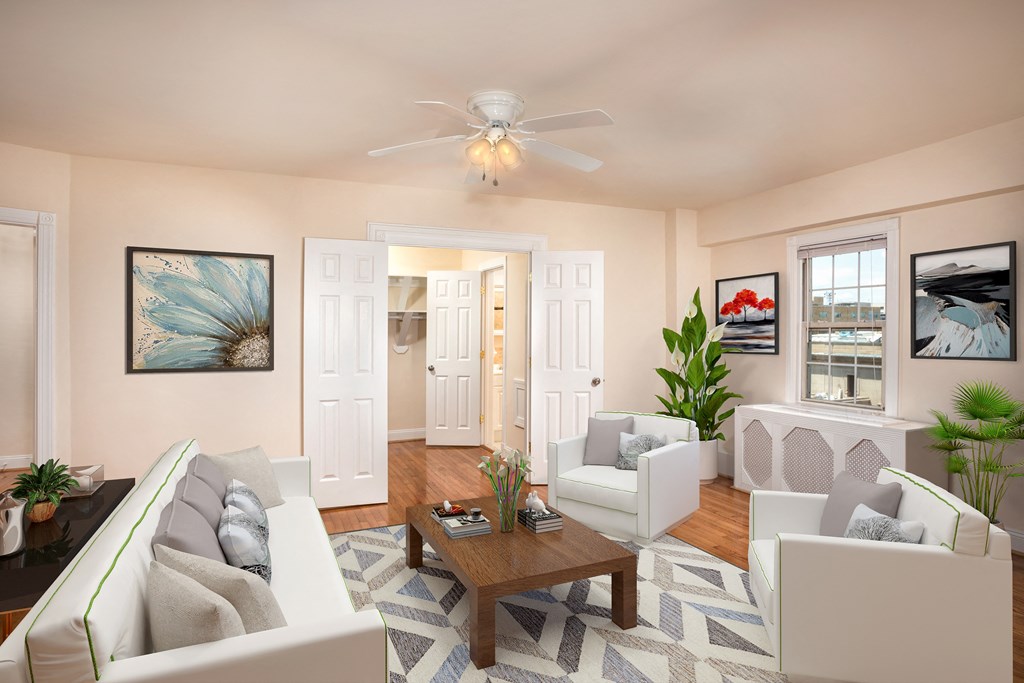 Living Area Interior at Miramar, Washington, 20005