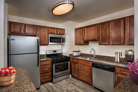 Fully Equipped Kitchen at Seven Springs Apartments, College Park, 20740