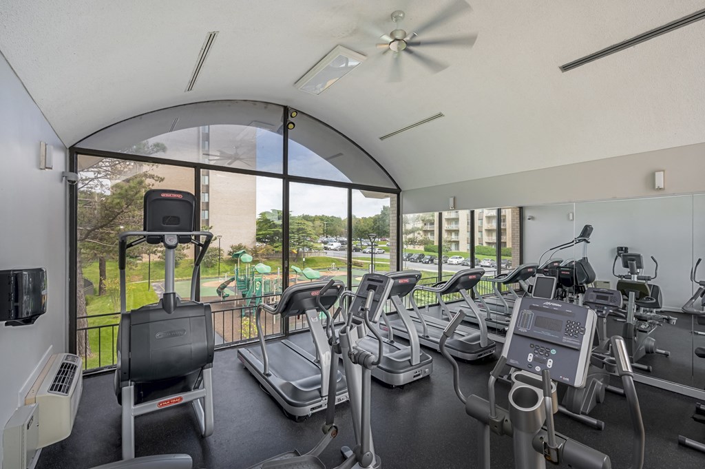 Cardio Equipment at Seven Springs Apartments, Maryland