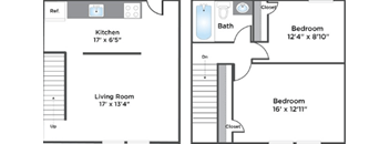 2bedroom townhome