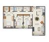 3 Bedroom Floor Plans