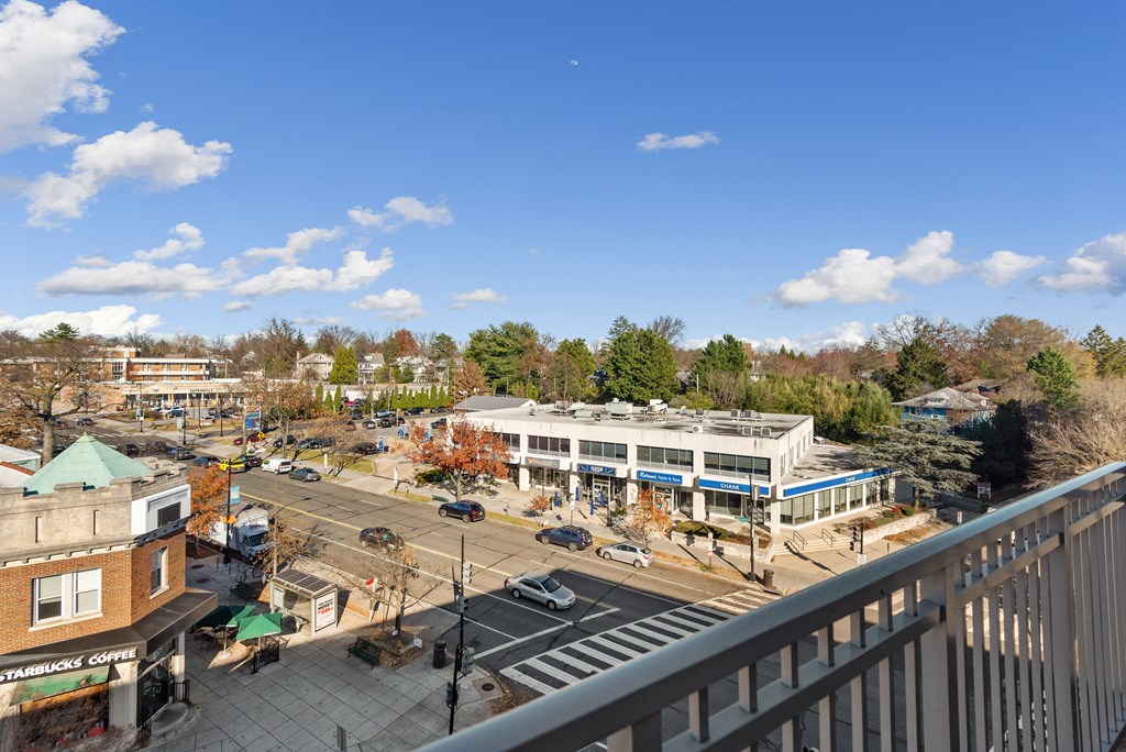 View From Balcony at The Brittany, Washington, DC, District of Columbia