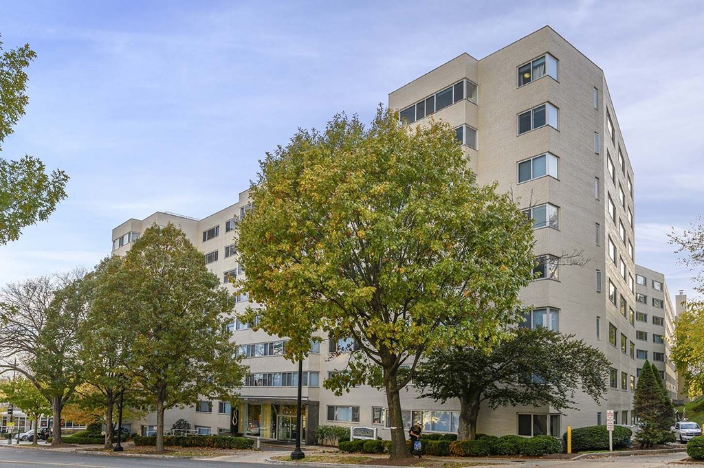 Exterior with Trees at Carillon House Apartments, Washington, District of Columbia