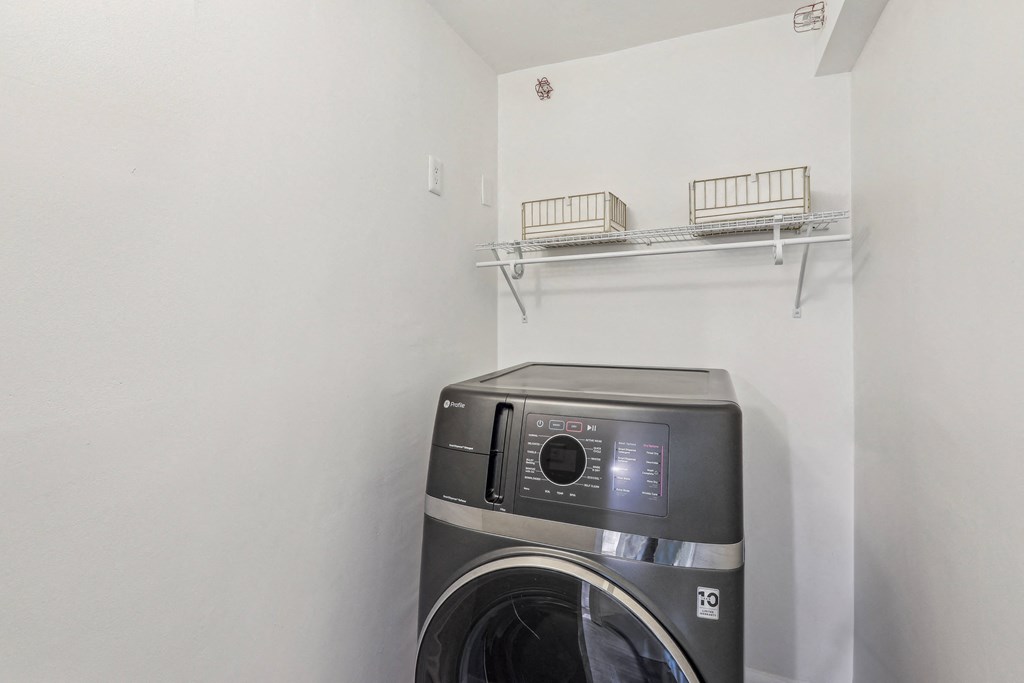 Laundry Room with Washers at Aspen at Lake Trail, Columbia Maryland