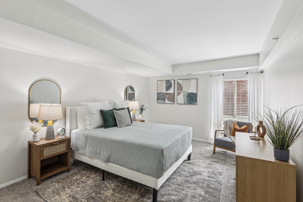 Beautiful Bright Bedroom With Wide Windows at Aspen at Lake Trail, Columbia, 21045