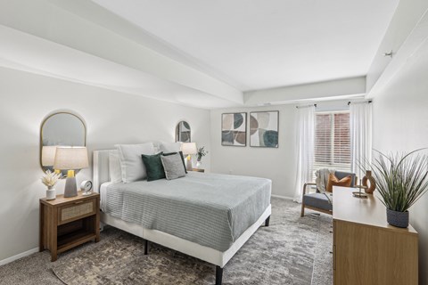 Beautiful Bright Bedroom With Wide Windows Beautiful Bright Bedroom With Wide Windows at Columbia Pointe, Columbia, MD
