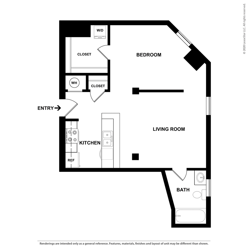Studio floor plan