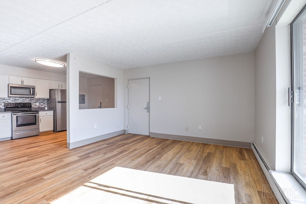 Living Room Come Kitchen View at Summit Terrace, South Portland, Maine