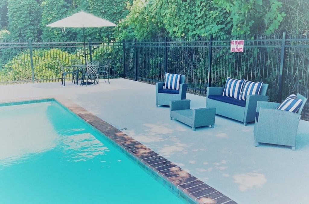 pool view at Parks at Utoy Creek Apartments in Atlanta, GA 30331