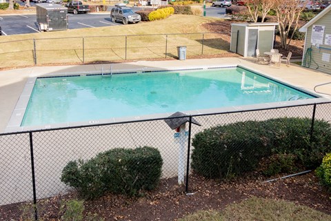 Sparkling pool with sundeck at Twin Springs, Norcross, GA
