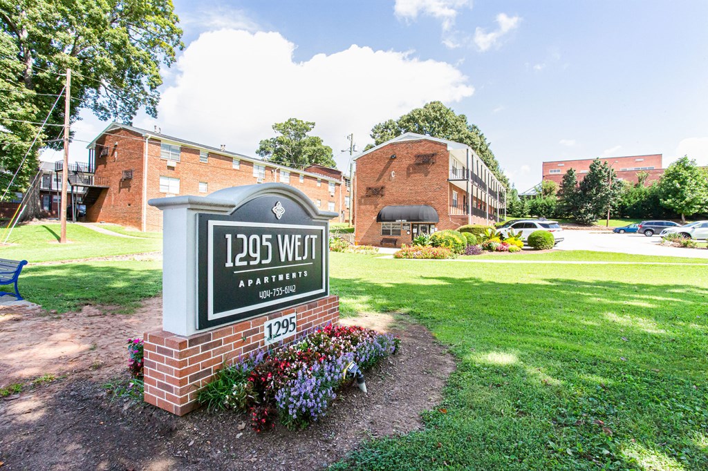 our apartments showcase a beautiful lawn