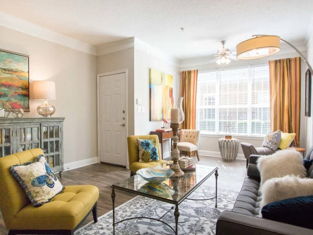 Modern Living Room at Elevate Greene, McDonough, GA