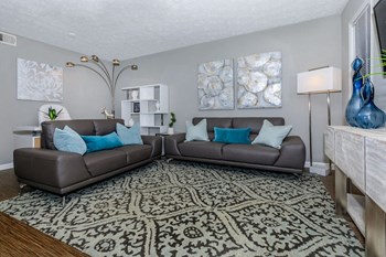 Living room area at Arbors at East Cobb Apartments, Marietta, GA - Photo Gallery 16