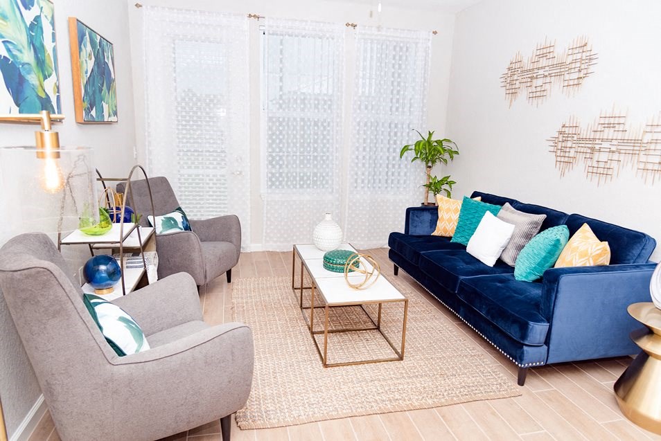 Living Room With Expansive Window  at Ventura at Turtle Creek, Rockledge, 32955