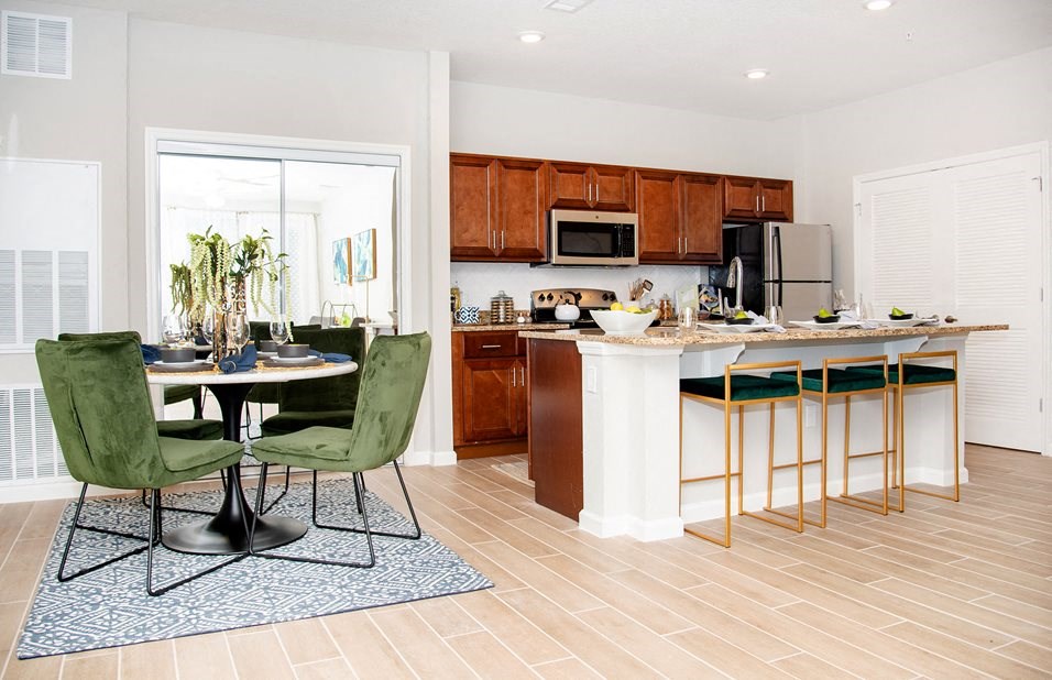 Eat-In Kitchen at Ventura at Turtle Creek, Rockledge, Florida