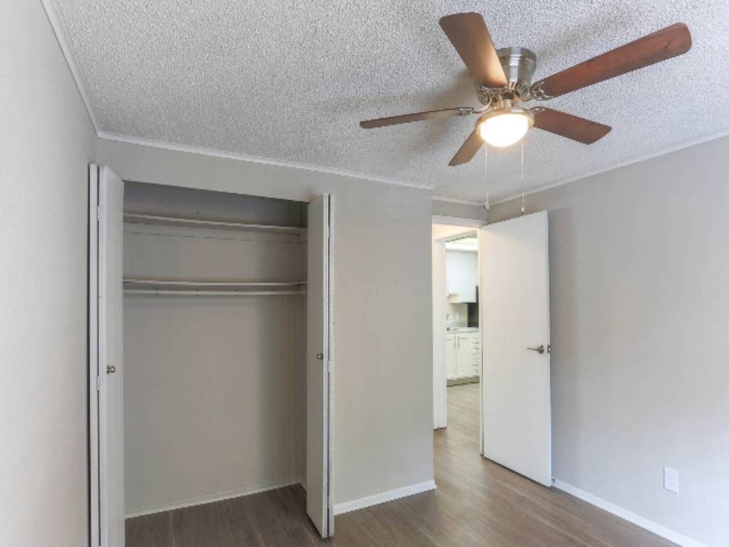 Closet In Bedroomat Elevate Woodstock Apartmnets, Georgia