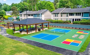 Spacious Outdoor Games Area at Arbors at East Cobb