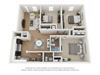 3 bed floor plan 3 bed floor plan at Parks at Utoy Creek Apartments in Atlanta, Georgia 30331