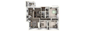 a 3d drawing of the 1122103103 floor plan