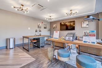 Leasing Office and Waiting area at Latitude at South Portland Apartment, Maine, 04106