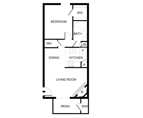 A2 Floor Plan at Elevate at Huebner Grove, Texas