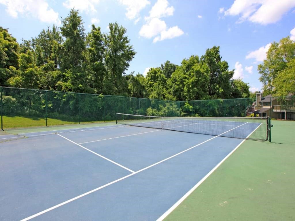 the tennis court is available for tenants to use
