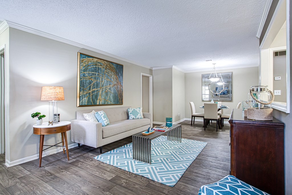 Living Room at 50 Stoneview, Lilburn