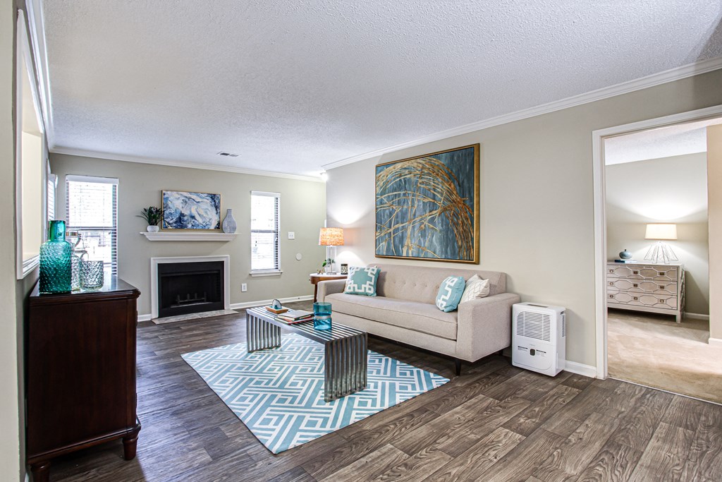 Modern Living Room at 50 Stoneview, Georgia, 30047