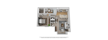 A2-Floor-Plan at Grove at St. Andrews, Columbia, SC, 29210