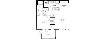 a floor plan of a home
