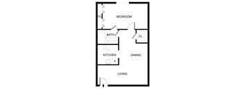 1 Bed 1 Bath Lory of Savannah